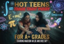 Hot Teens Trade Tight Pussy for A+ Grades
