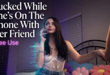 Fucked While She’s on the Phone With Her Friend